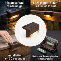 Lampe solaire d’extérieur