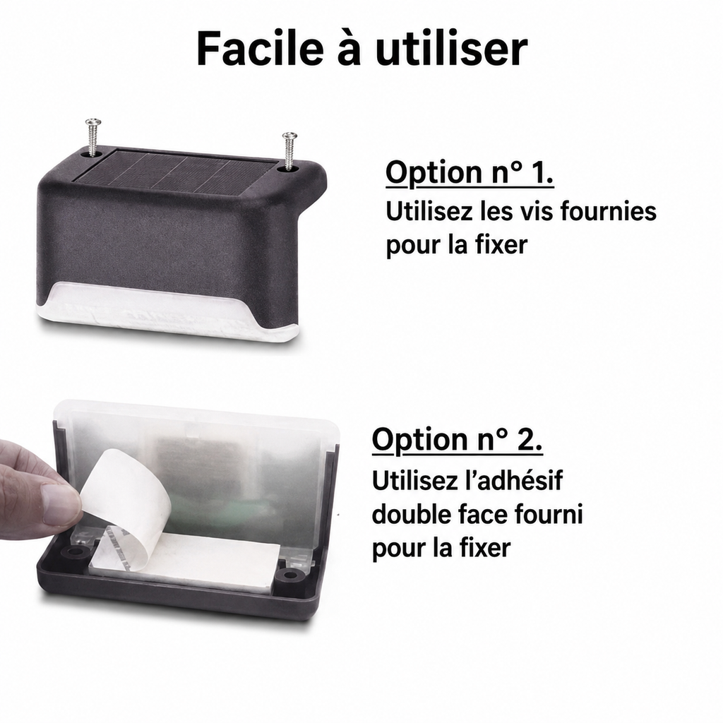 Lampe solaire d’extérieur