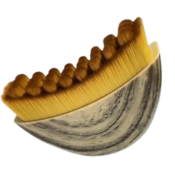 Facial lymphatic brush